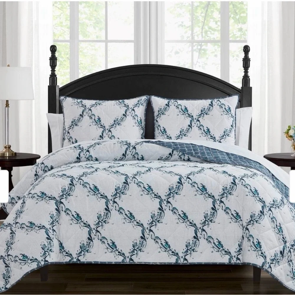 MARQUIS by WATERFORD Woodmere 3PC Quilt Set